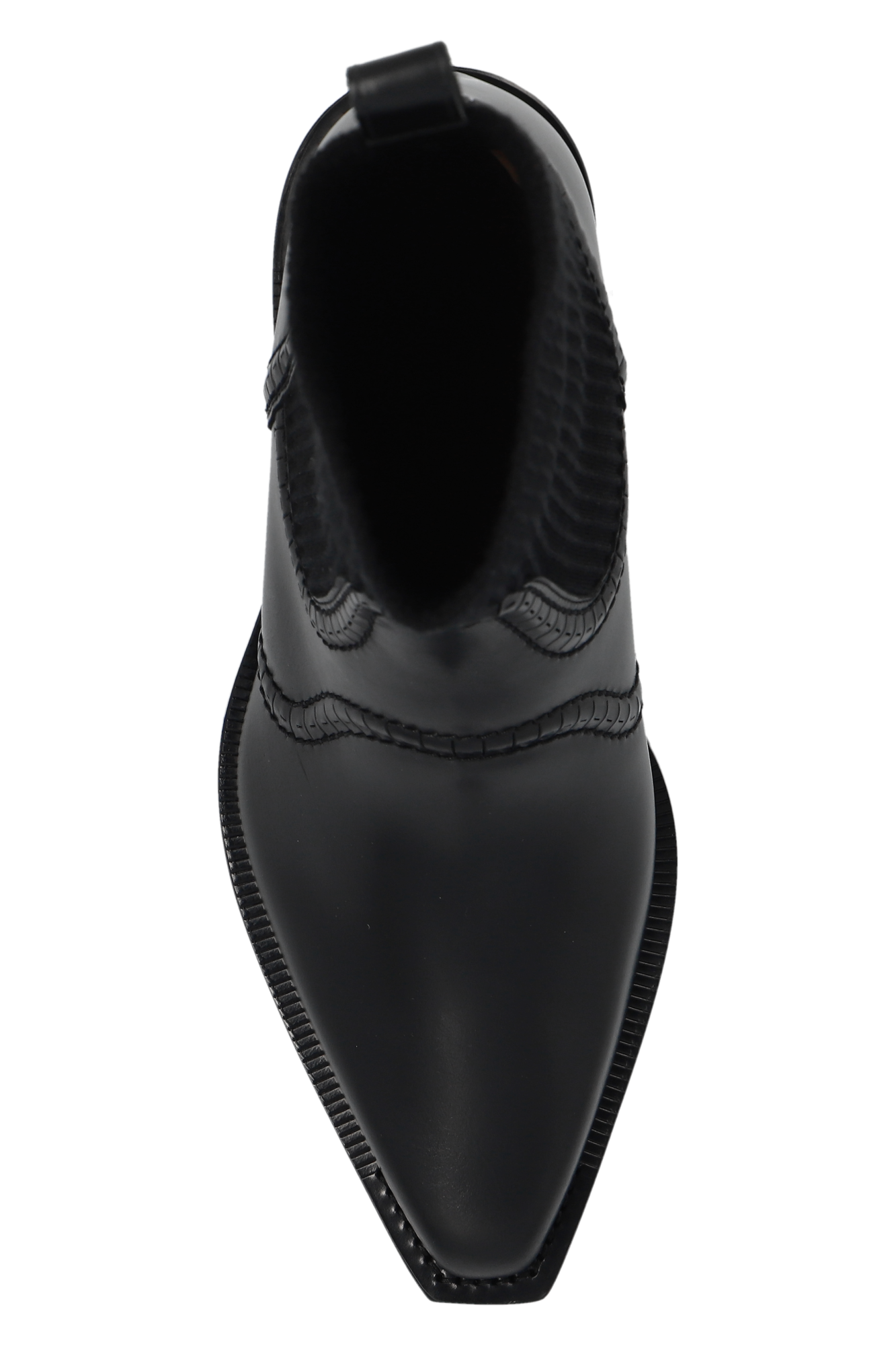Black 'Nellie' heeled ankle boots Chloé - Chloe Franne Ankle